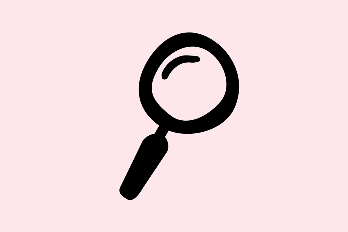 Magnifying glass large